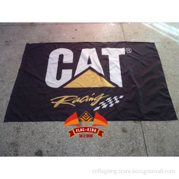 CAT Racing flag CAT Racing banner 90X150CM size 100% polyster